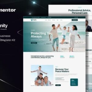 Dignity – Insurance Business Elementor Template Kit