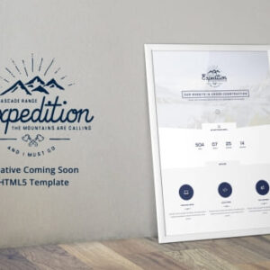Expedition – Creative Coming Soon HTML5 Template