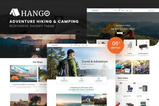 Hango – Adventure Store Hiking & Camping Shopify Theme