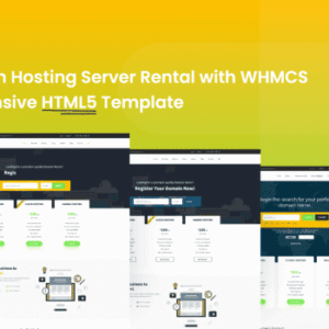 WHost-Domain Hosting Server Rental with WHMCS