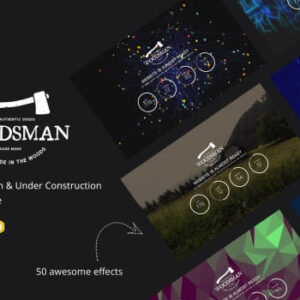 Woodsman – Coming Soon Hugo Theme | HTML template