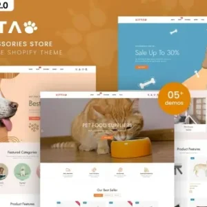 Kitta – Pet Accessories Store Shopify 2.0 Theme