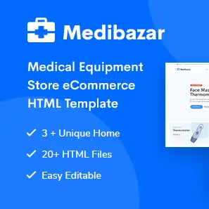 Medibazar Theme – Medical WooCommerce Theme