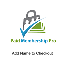 Paid Memberships Pro Add Name to Checkout