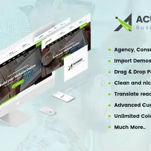 Acumec – Business Multipurpose WordPress Theme