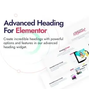 Advanced Heading and Animated Text for Elementor