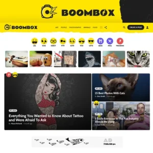 BoomBox — Viral Magazine WordPress Theme