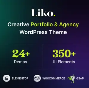 Liko Theme – Creative Agency and Portfolio WordPress Theme