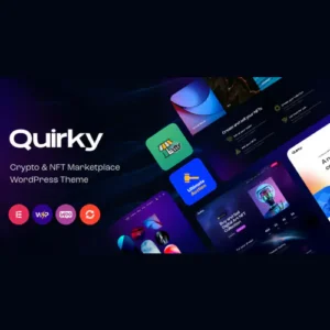 Quirky Theme – NFT, Token & Blockchain WCFM Marketplace WordPress Theme