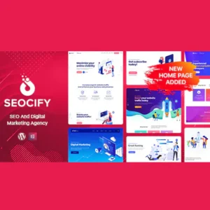Seocify Theme SEO Digital Marketing Agency WordPress Theme