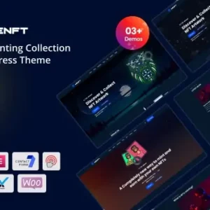 Aenft – NFT Minting Collection WordPress Theme