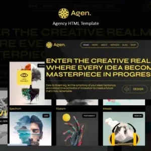 Agenn – Agency HTML Template