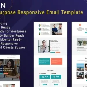 Begin – Responsive Email Template