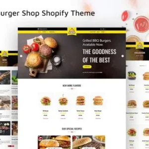 Burgs – Food Delivery & Restaurant Shopify Theme
